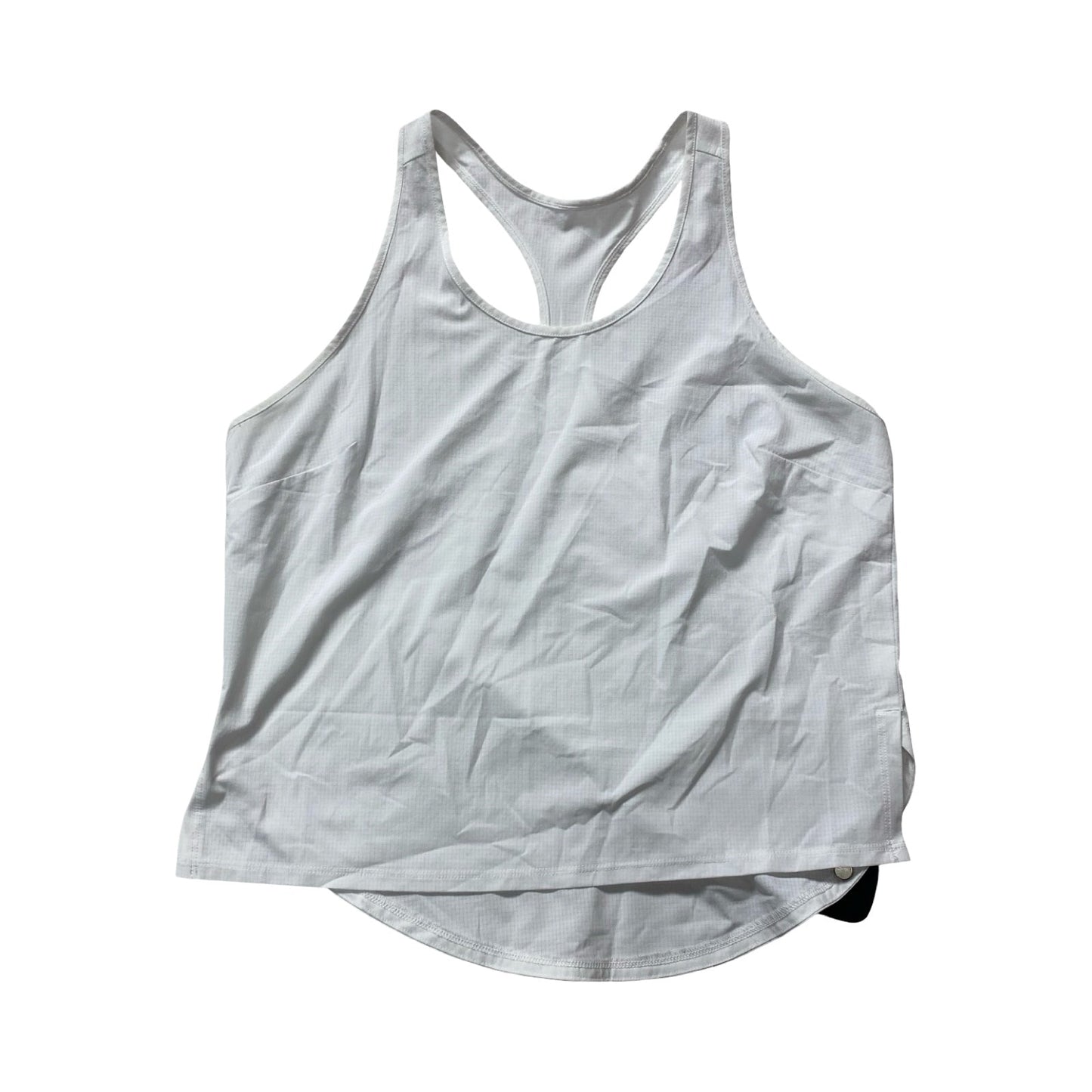 Athletic Tank Top By Athleta In White, Size:M