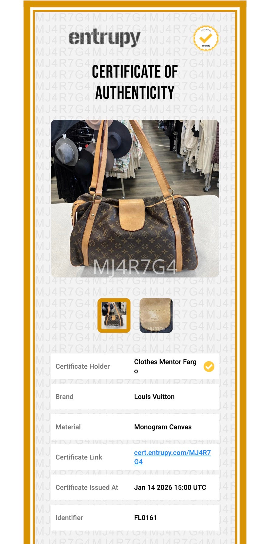 Handbag Luxury Designer By Louis Vuitton, Size: Large