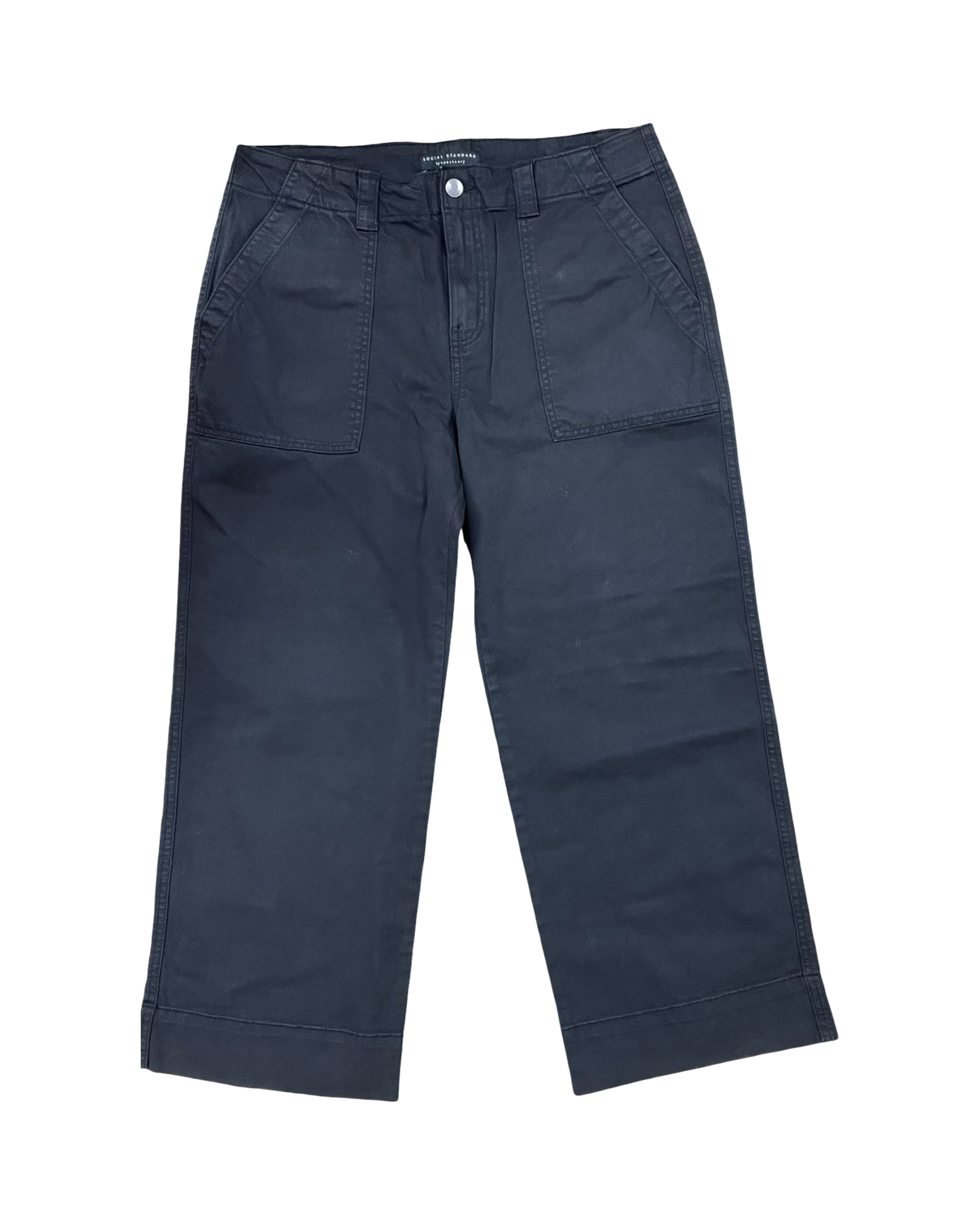 Jeans Wide Leg By Social Standard By Sanctuary In Black Denim, Size:10