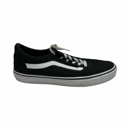 Shoes Sneakers By Vans In Black & White, Size:11