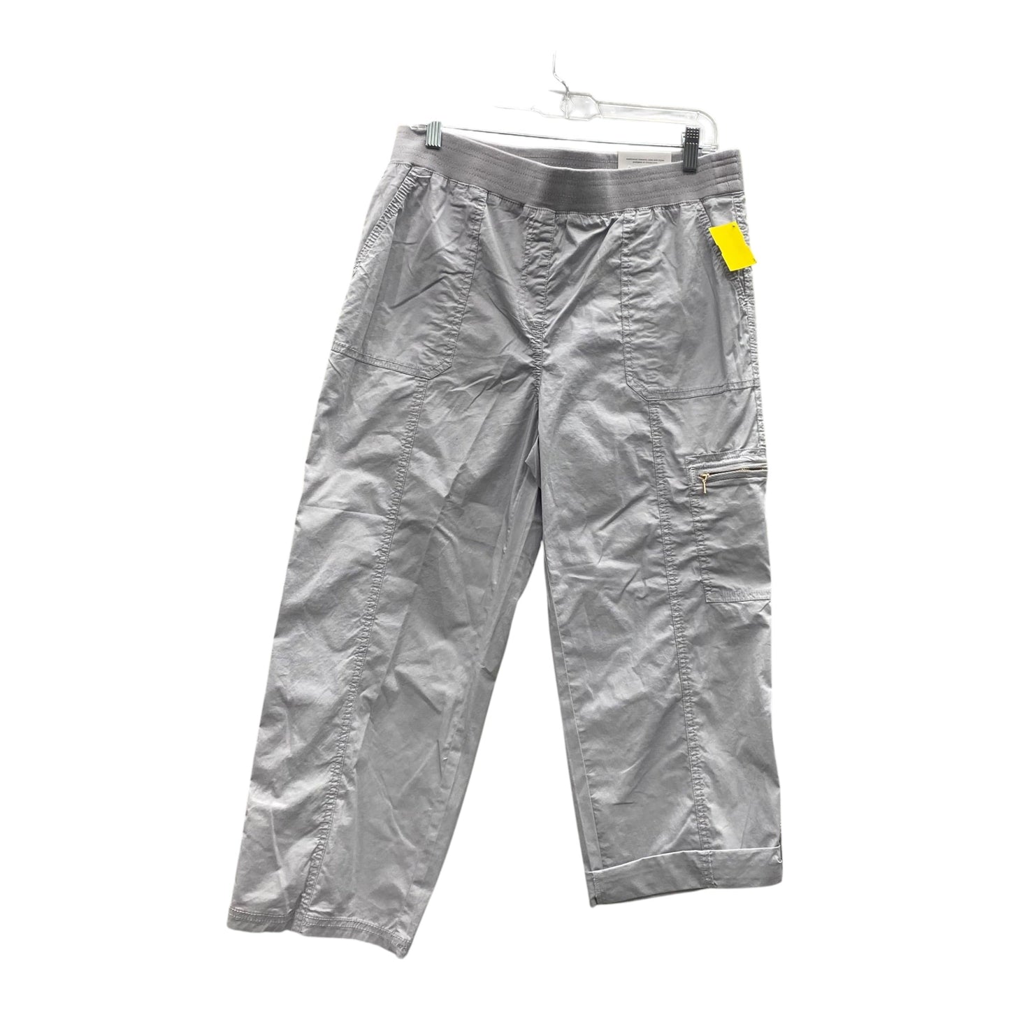 Capris By Chicos In Grey, Size:10