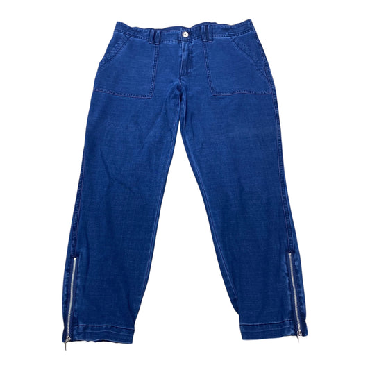 Pants Dress By White House Black Market In Blue Denim, Size:14