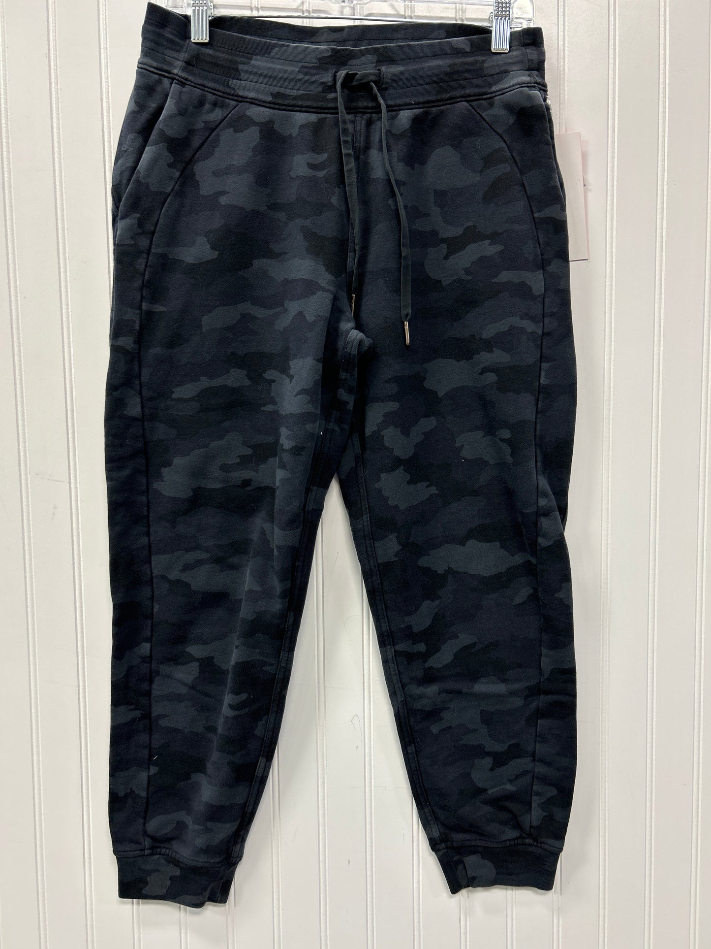 Athletic Pants By Lululemon In Camouflage Print, Size:8