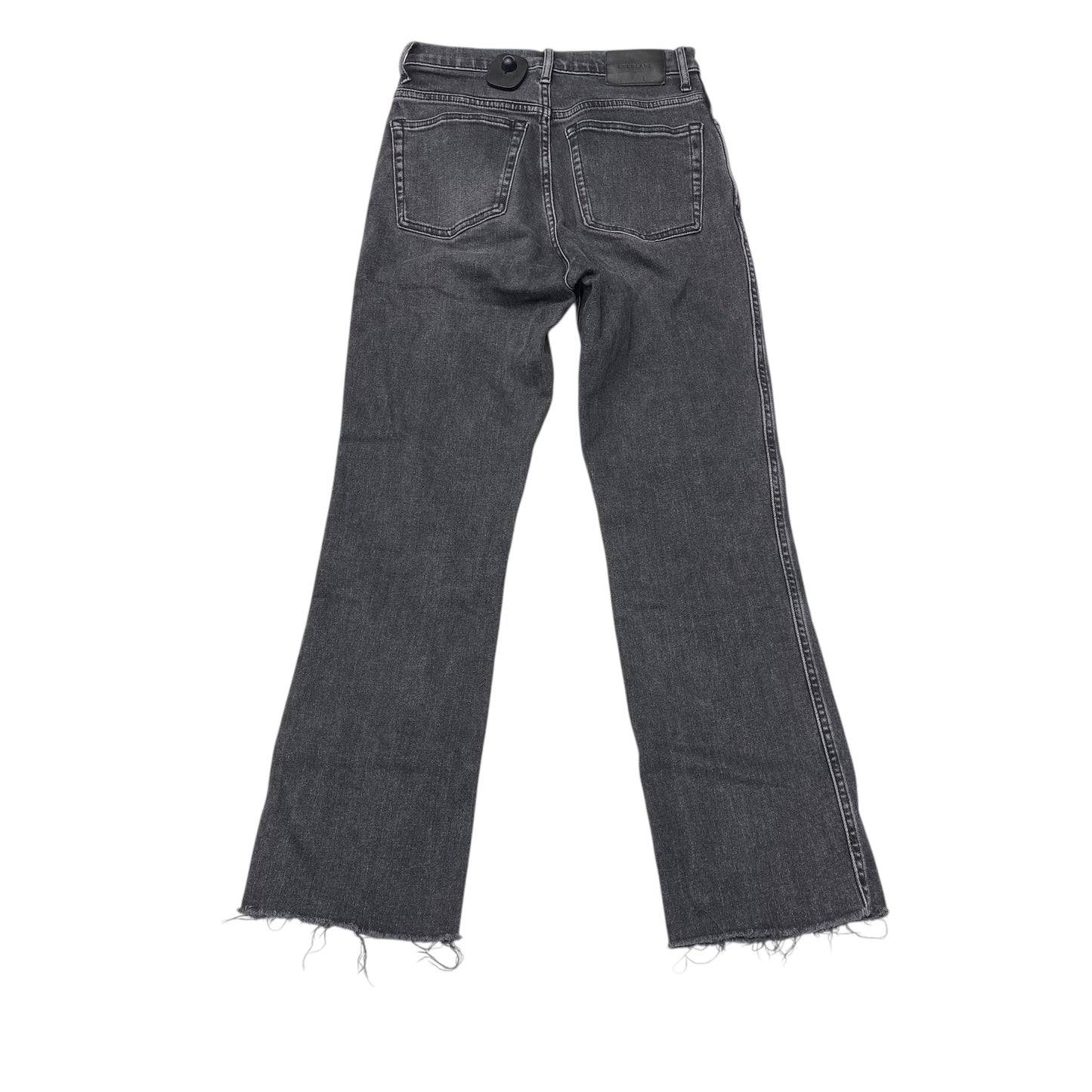 Jeans Straight By Everlane In Black Denim, Size:0