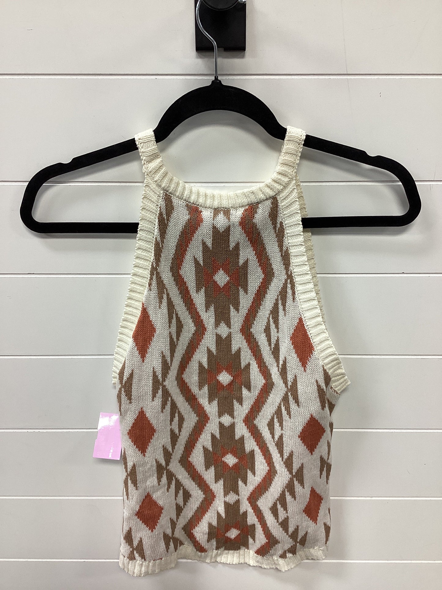 Top Sleeveless By Cmc In Cream, Size:M