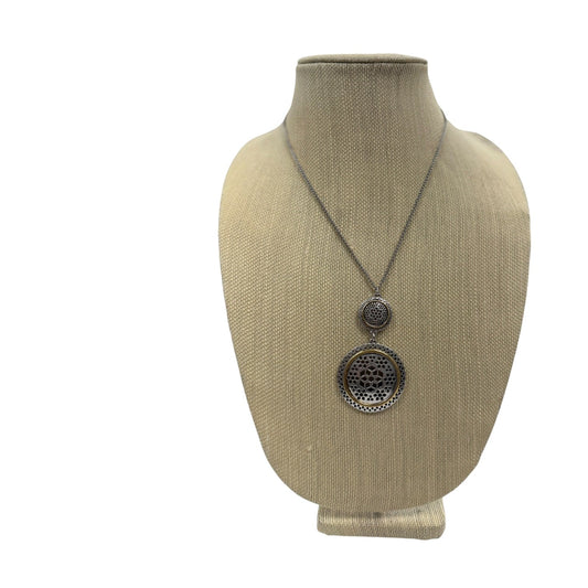 Necklace Pendant By Lucky Brand In Silver
