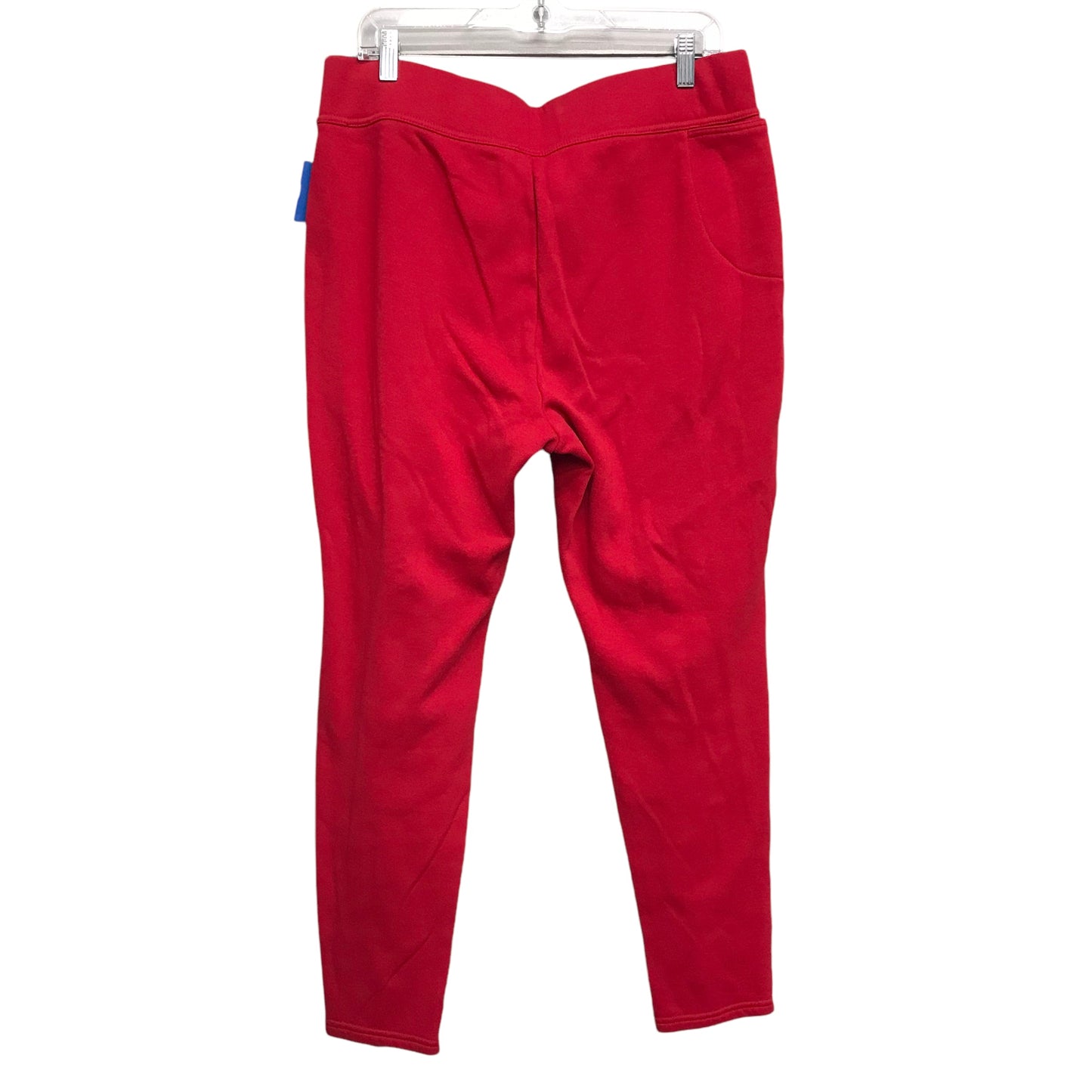 Athletic Pants By Lands End In Red, Size:Xl