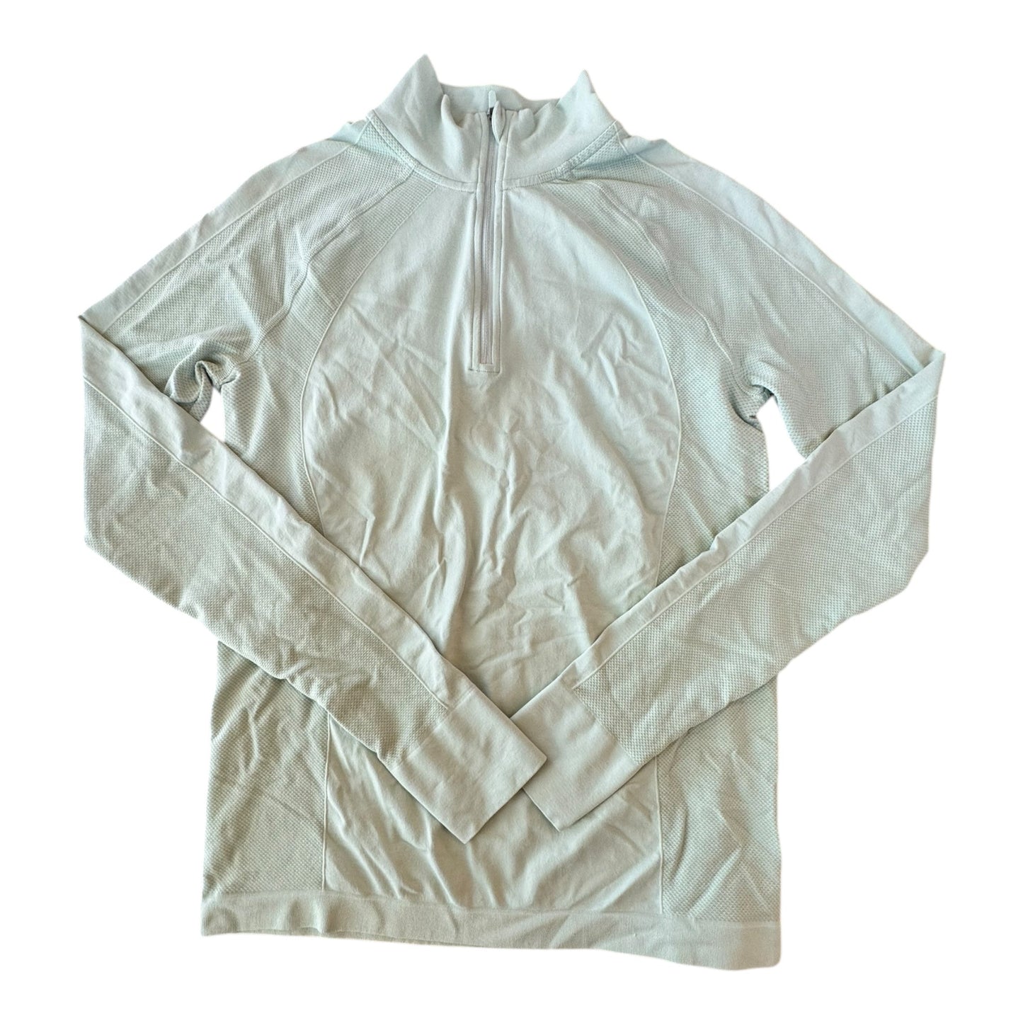 Athletic Top Ls Collar By Sweaty Betty In Green, Size:M