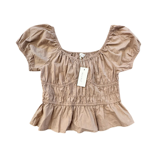 Top Ss By Sim & Sam In Brown, Size:Xl