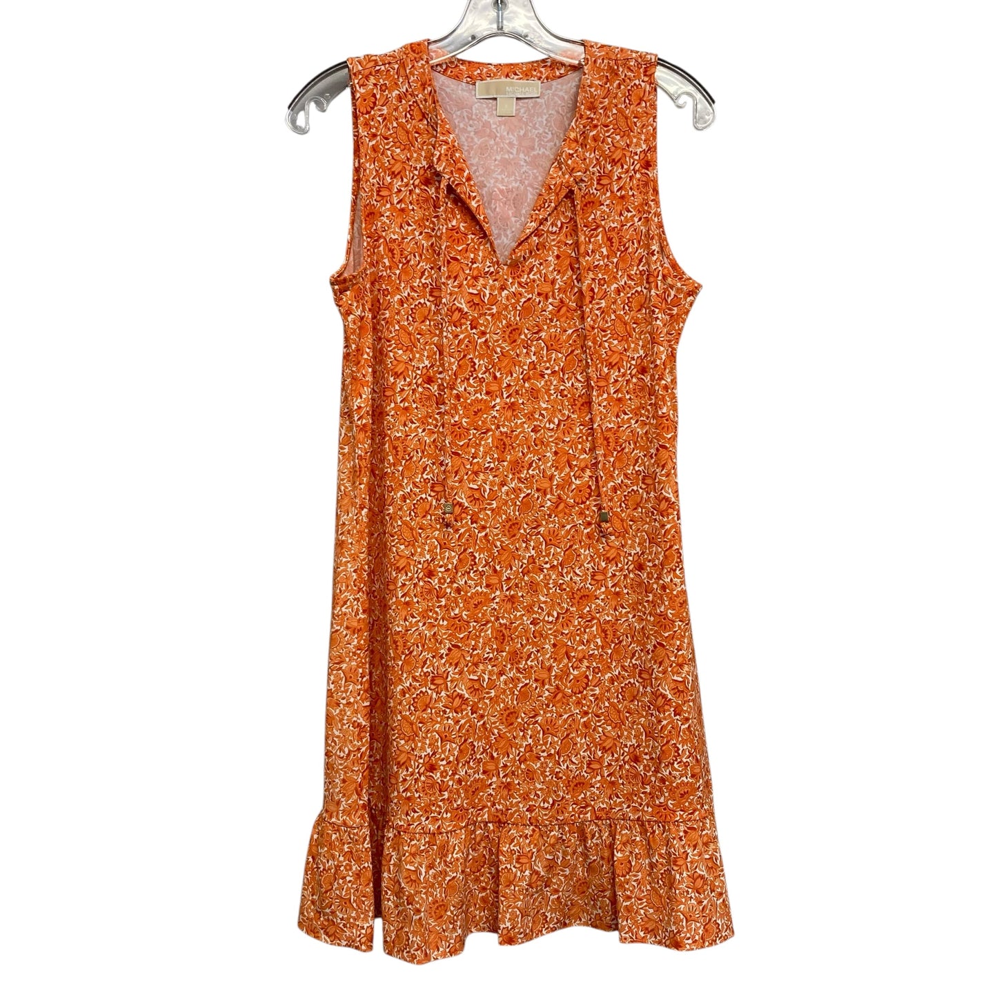 Dress Casual Short By Michael By Michael Kors In Orange, Size:S