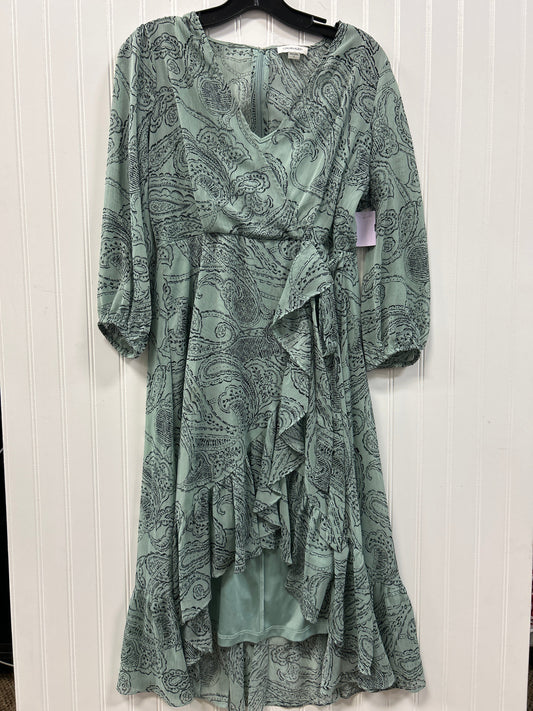 Dress Casual Maxi By Calvin Klein In Green, Size:6
