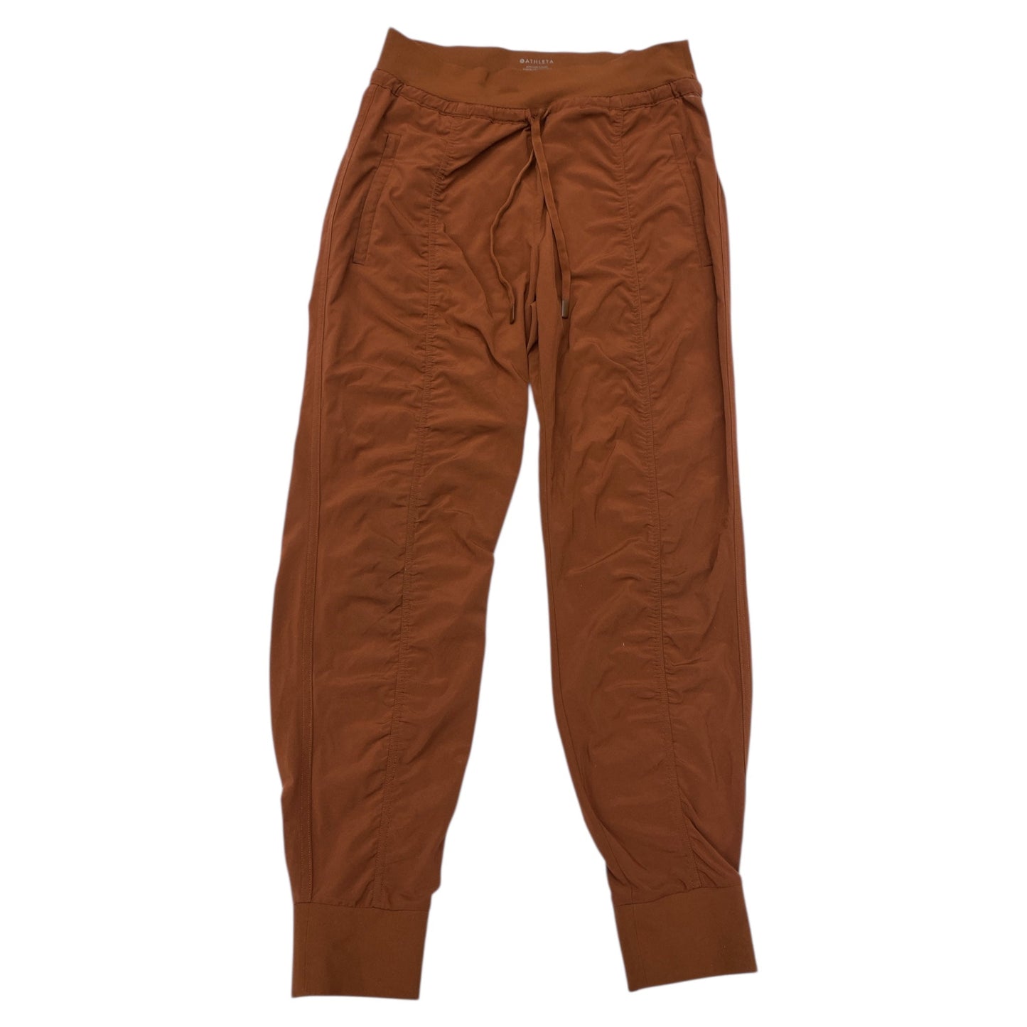 Athletic Pants By Athleta In Bronze, Size:6