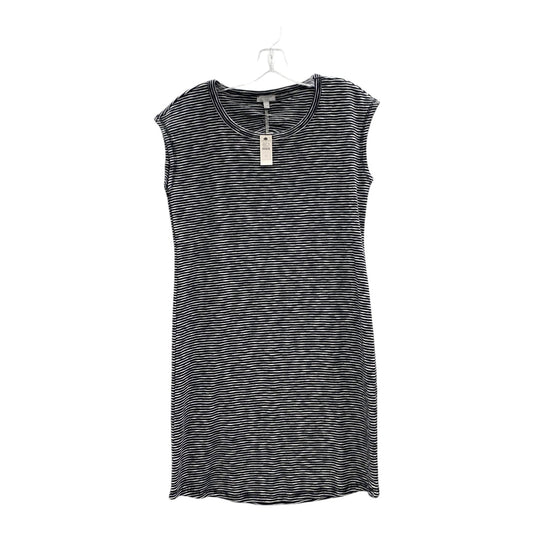 Dress Casual Midi By Talbots In Black & White, Size:S