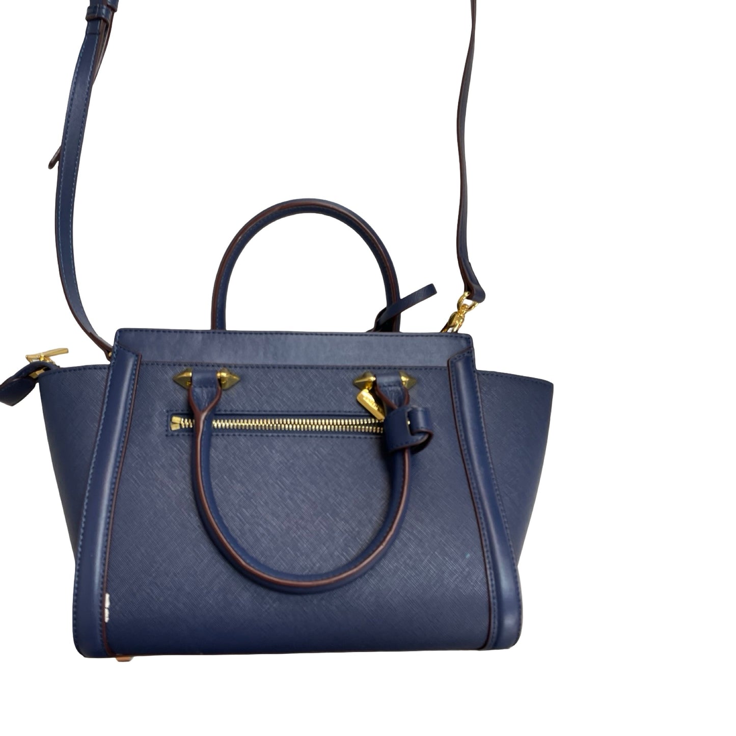 Handbag By Lafestin In Blue, Size:Medium