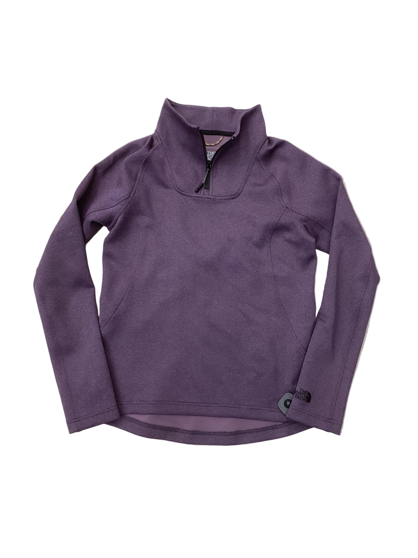 Athletic Sweatshirt Collar By The North Face In Purple, Size:S