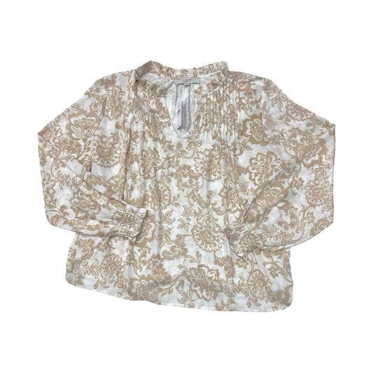 Top Ls By Loft In Floral Print, Size:L