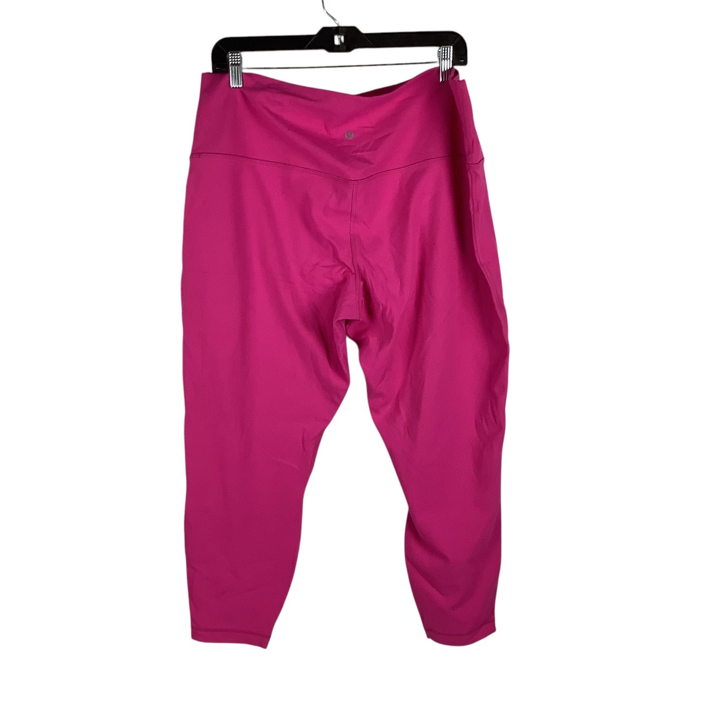 Athletic Leggings By Lululemon In Pink, Size: 20