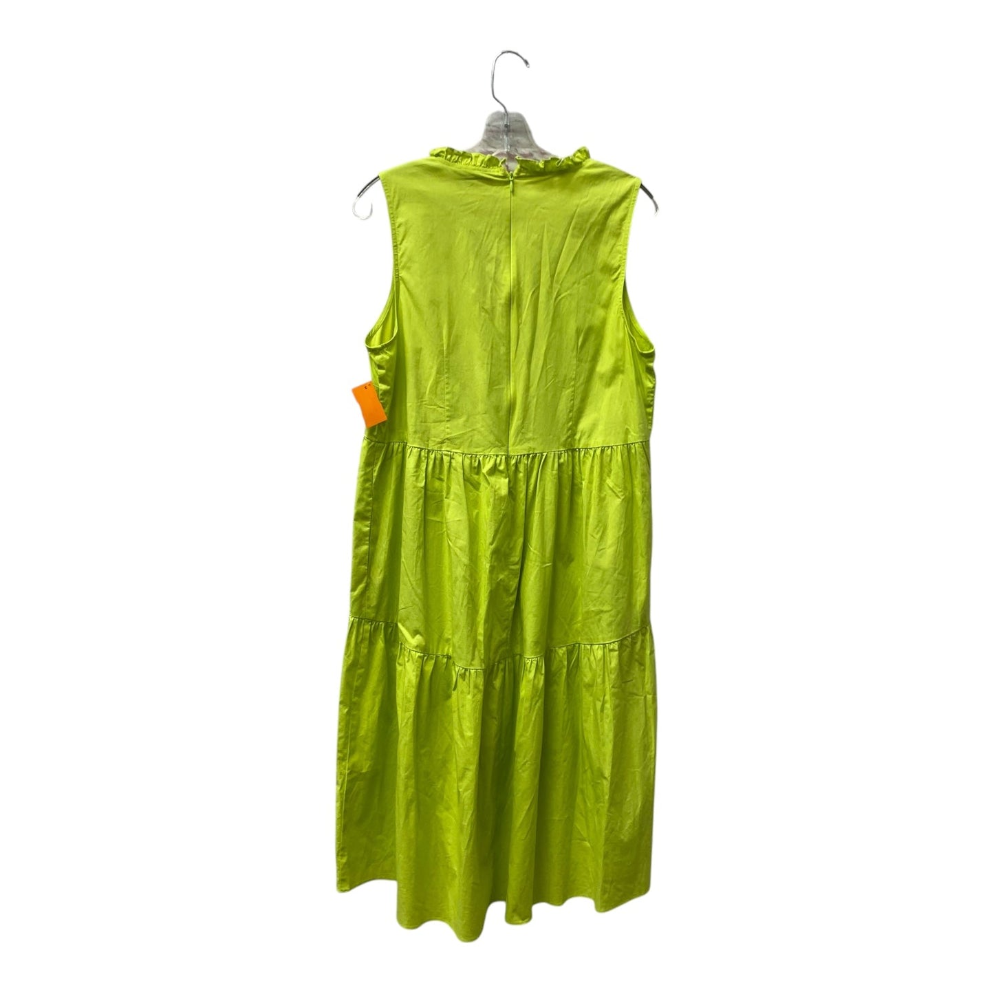 Dress Casual Maxi By London Times In Green, Size:L