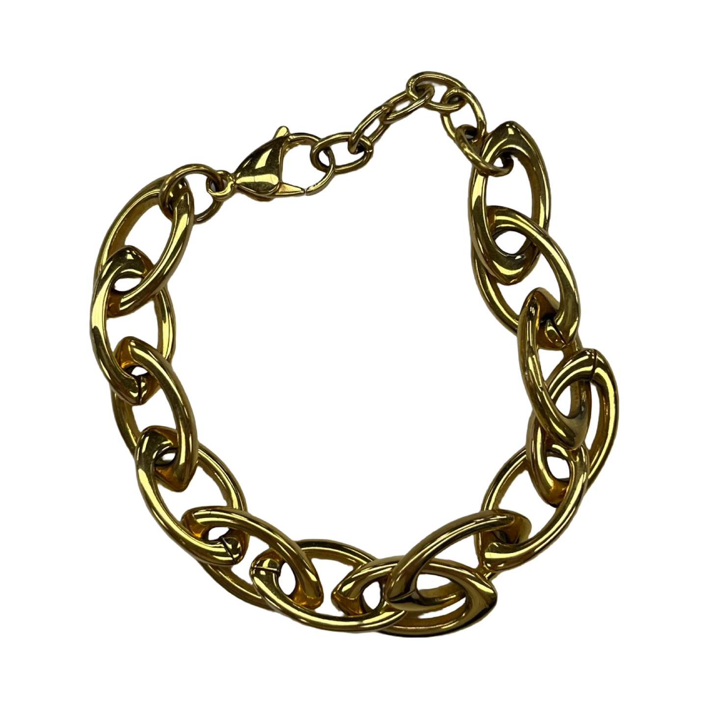 Bracelet Chain By Clothes Mentor In Gold