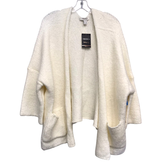 Sweater By Forever 21 In Cream, Size:M