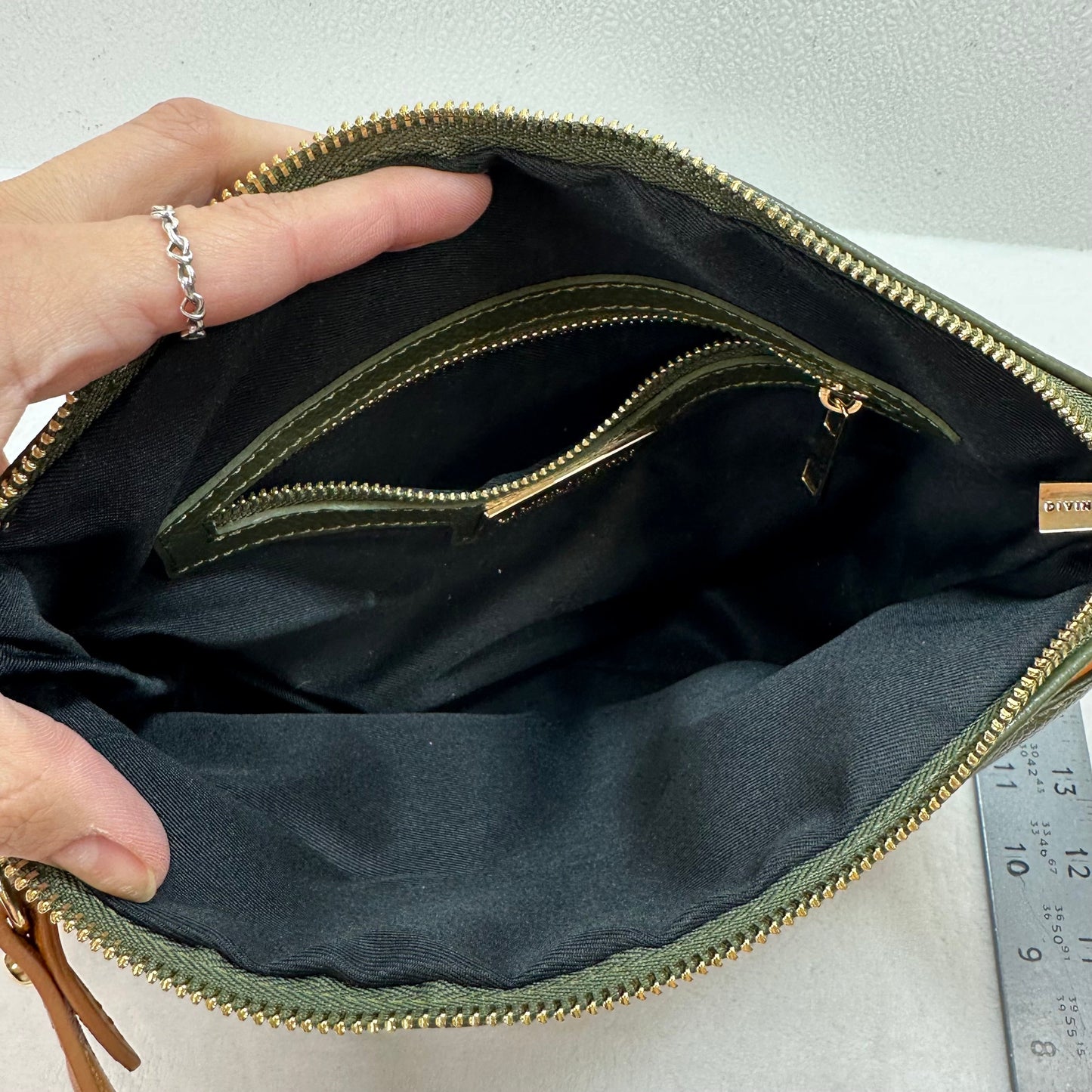 Handbag Leather By DIVINA FIRENZE, Size: Small