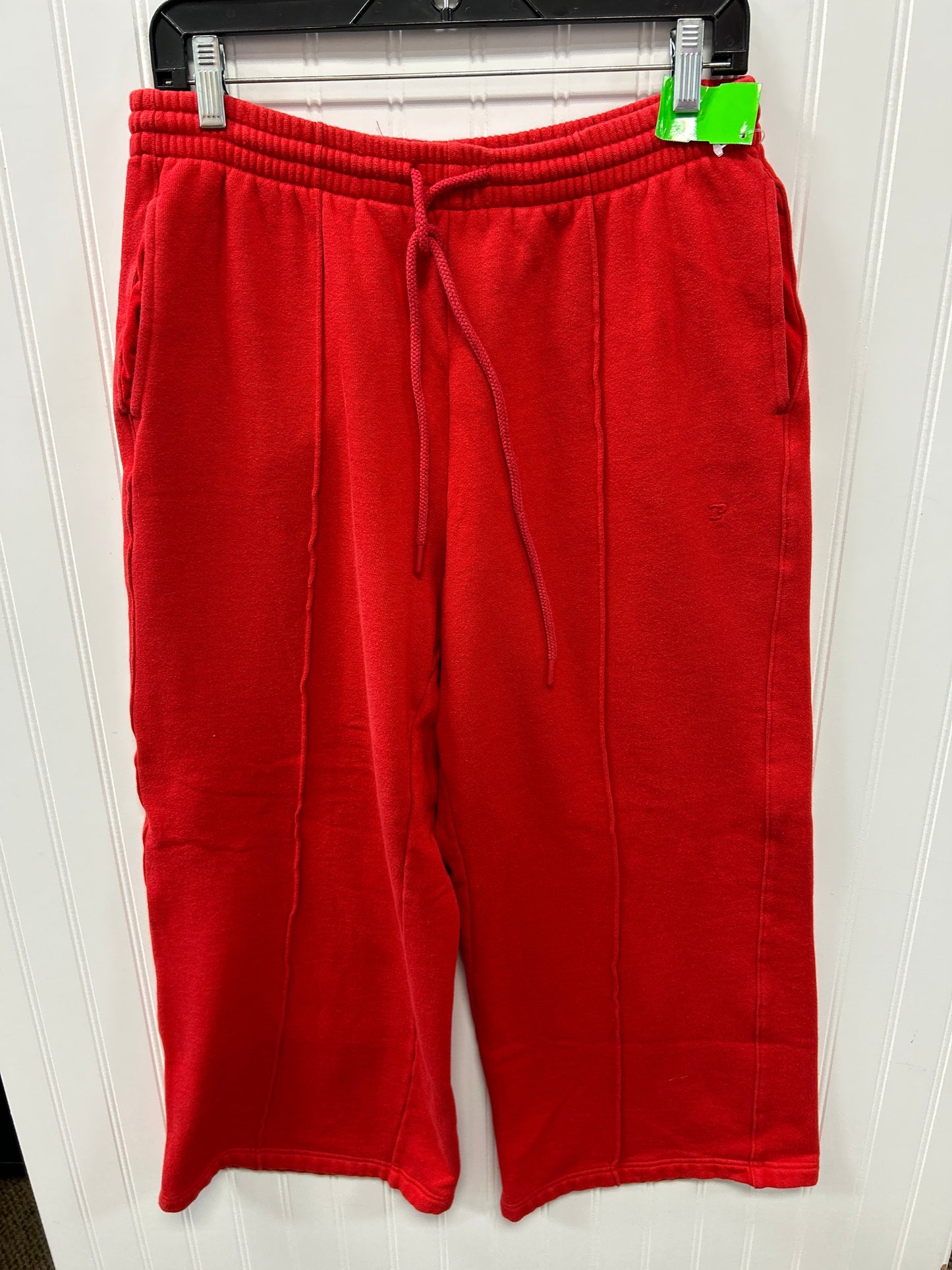 Athletic Pants By Pink In Red, Size:L