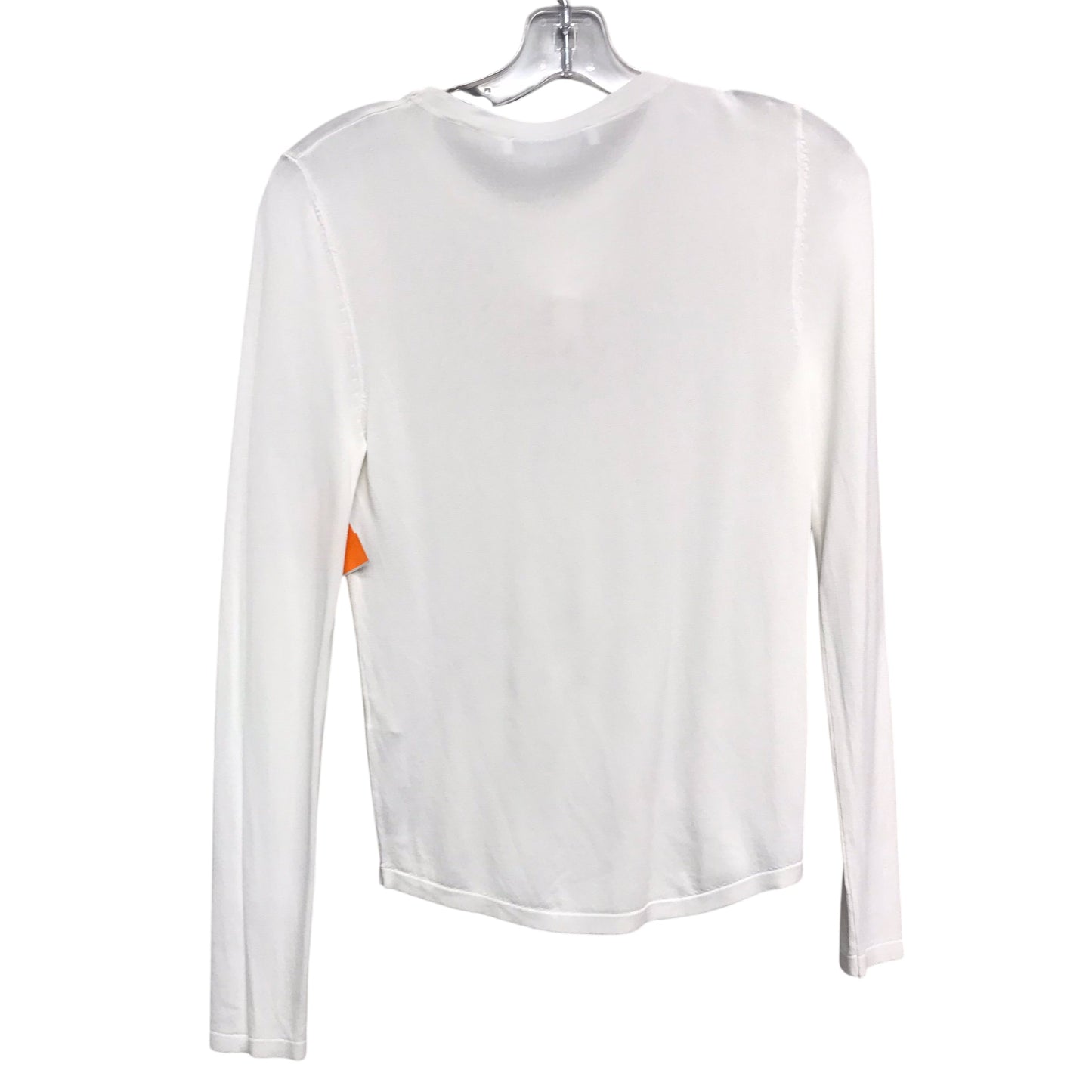 Top Ls Basic By Zara Basic In White, Size:M