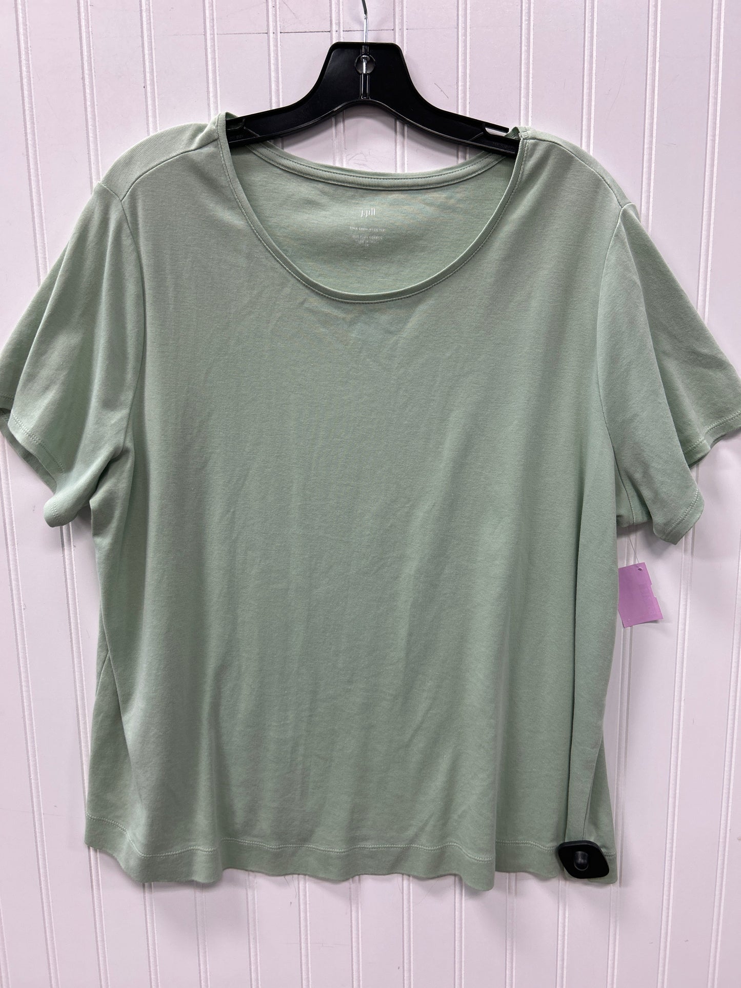 Top Ss By J. Jill In Green, Size:2X