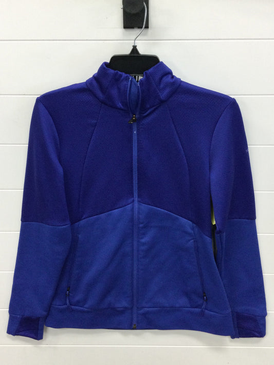 Athletic Jacket By The North Face In Purple, Size:M