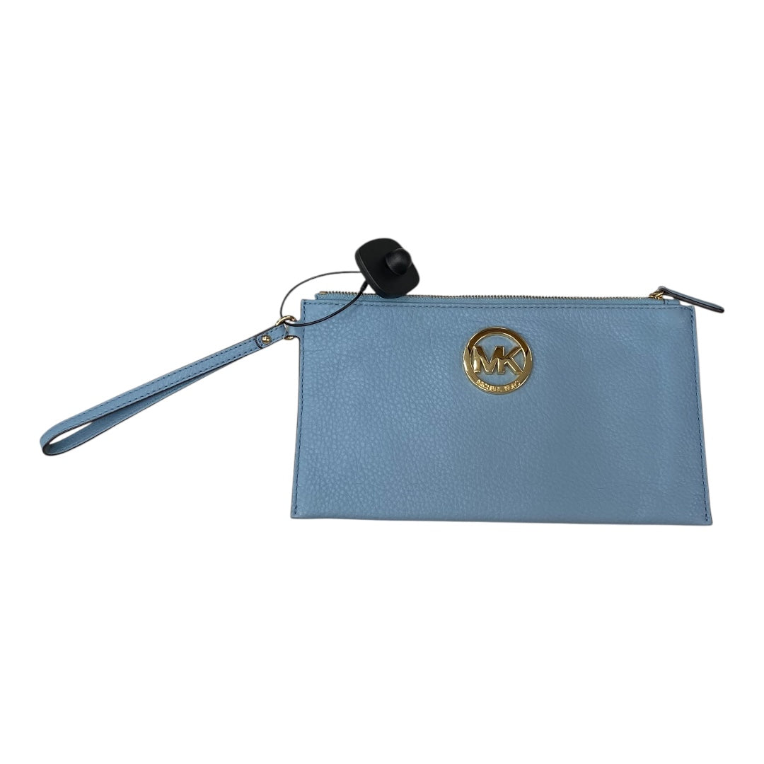 Wristlet Designer By Michael Kors In Blue, Size:Medium