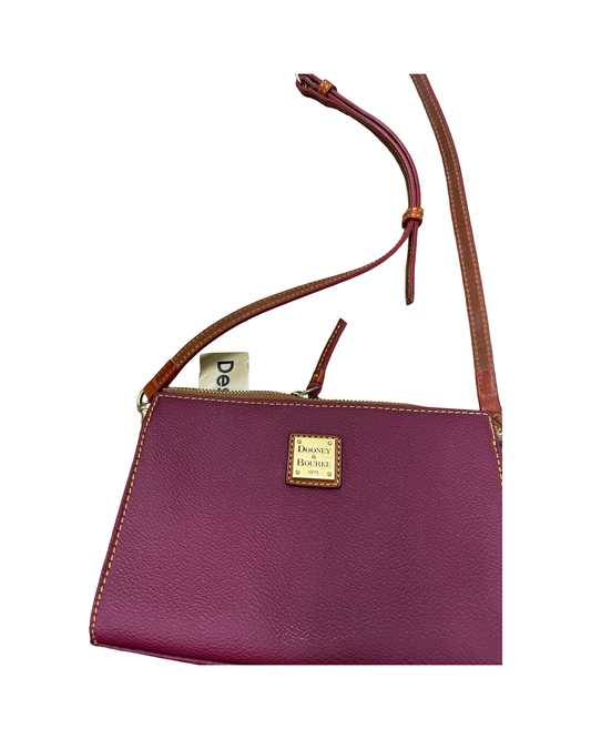 Crossbody Designer By Dooney And Bourke In Red, Size:Small
