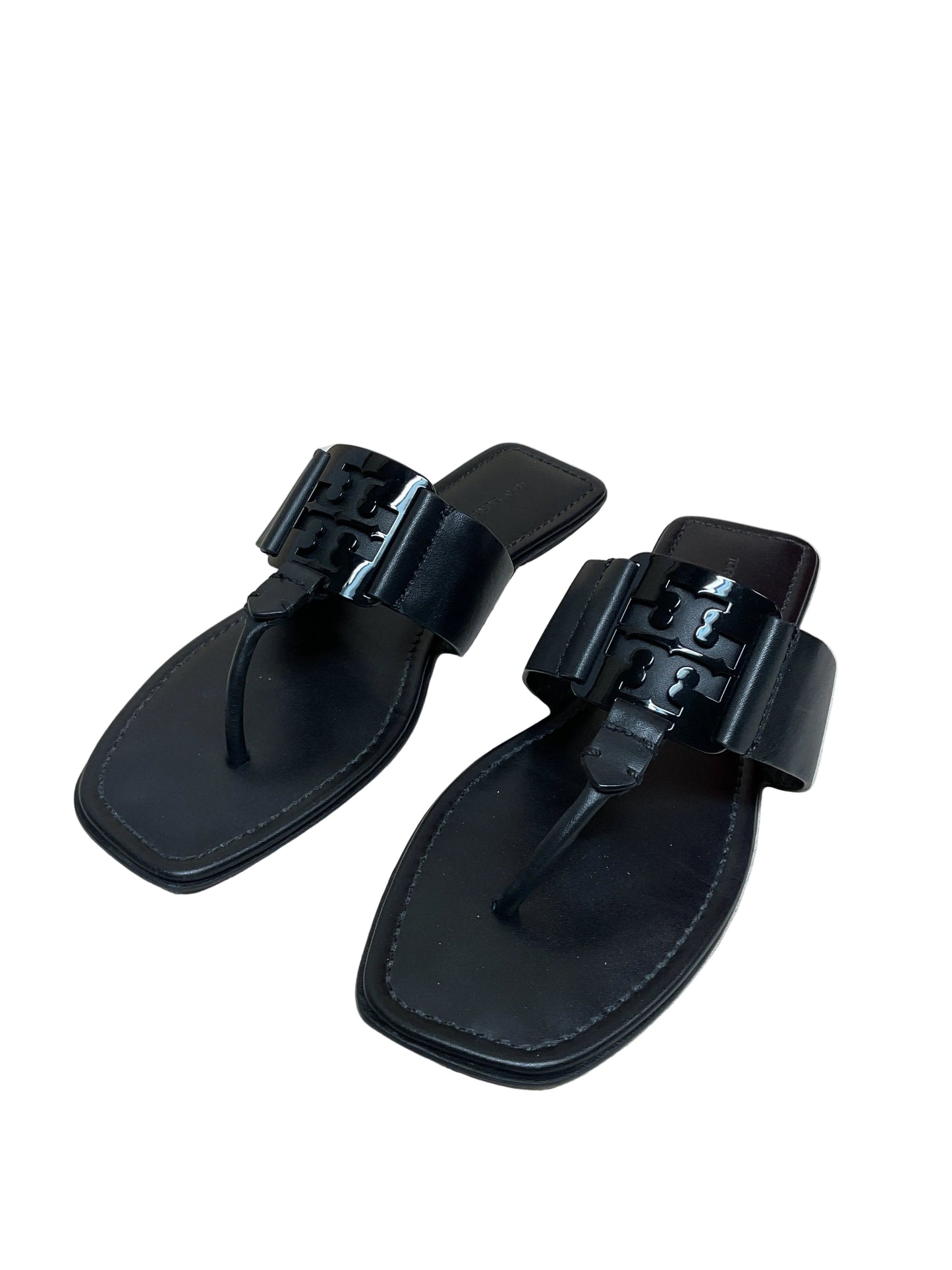 Sandals Designer By Tory Burch In Black, Size:10