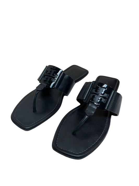 Sandals Designer By Tory Burch In Black, Size:10