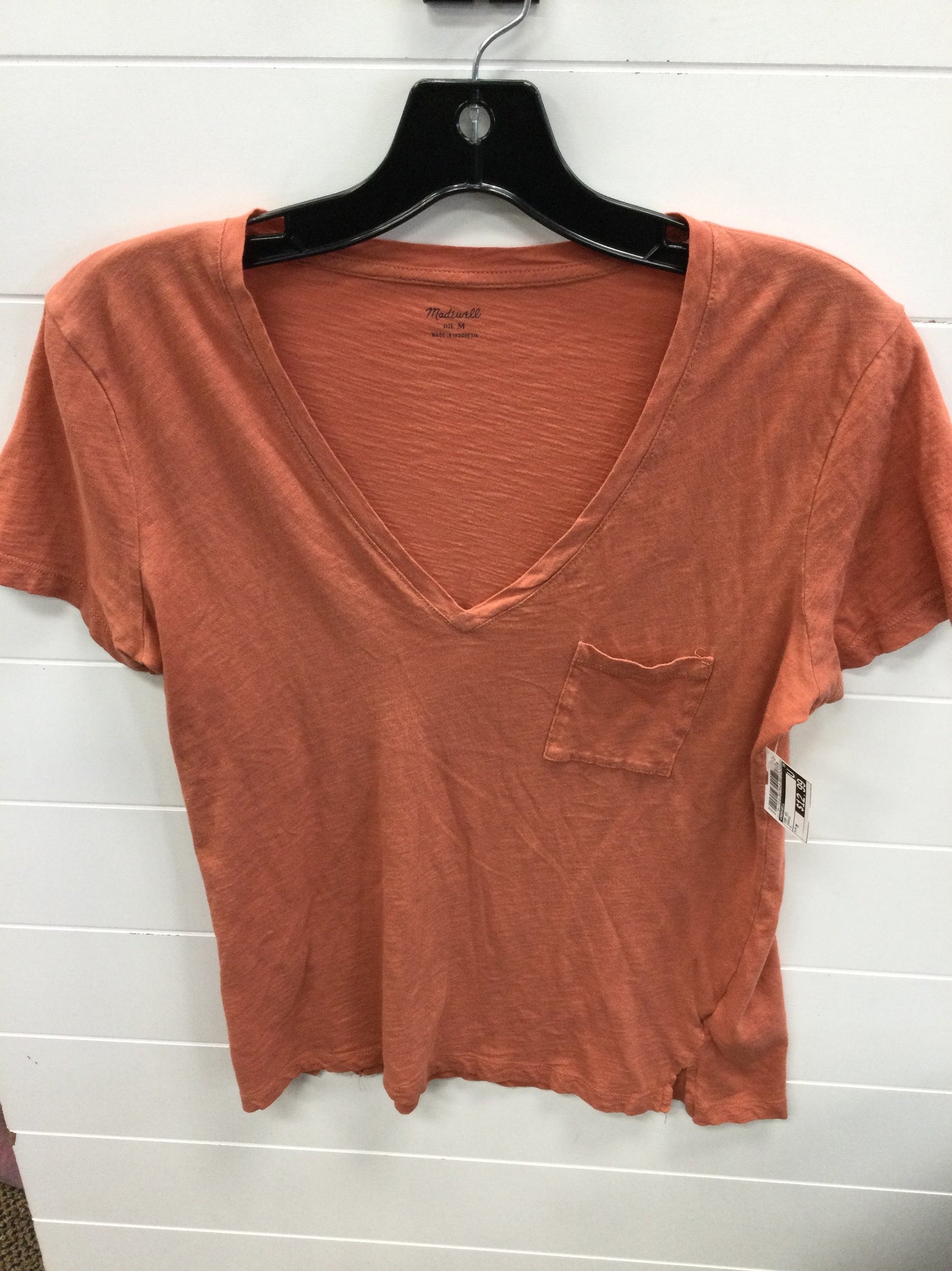 Top Ss By Madewell In Orange, Size:M