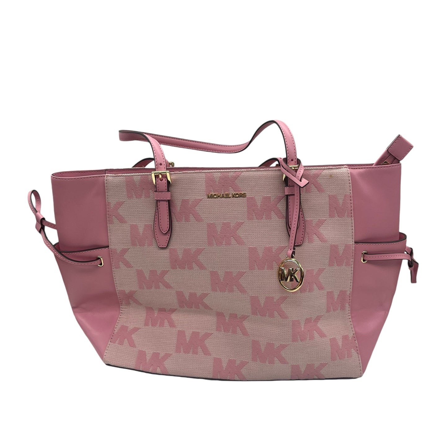 Handbag Designer By Michael Kors In Pink, Size:Large