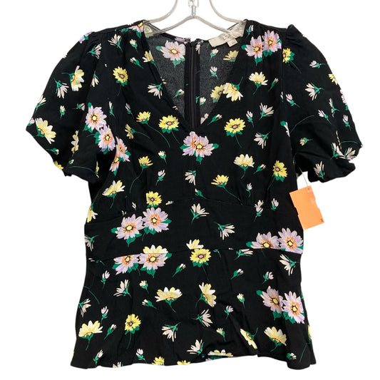 Top Ss By Loft In Floral Print, Size:Xs