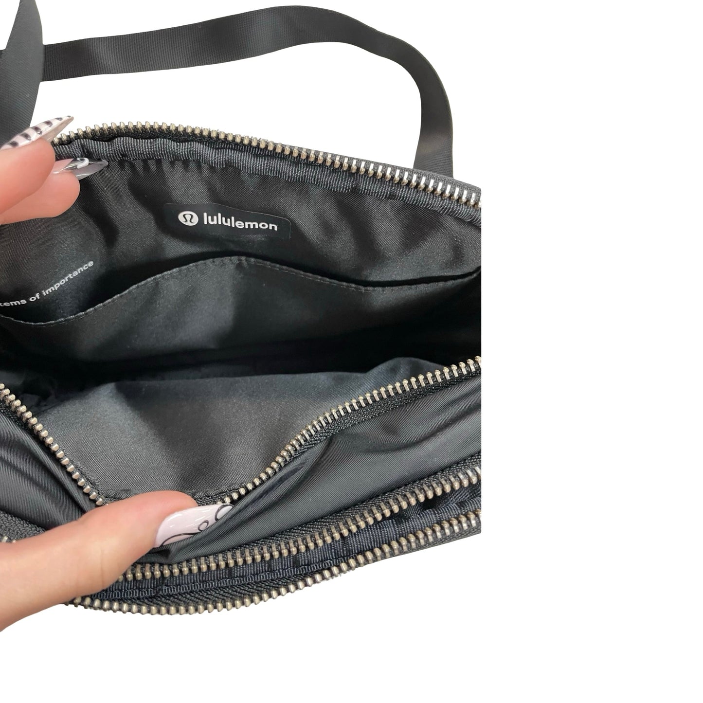 Handbag By Lululemon In Black, Size:Small