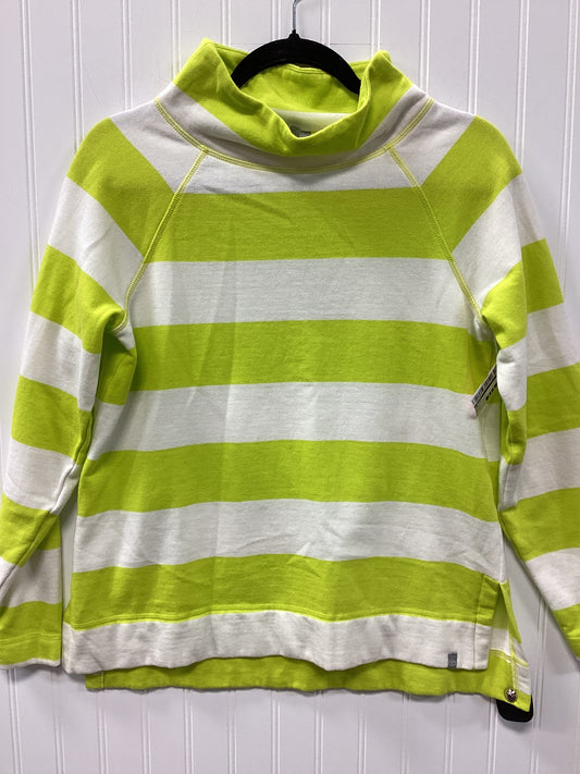 Top Ls By Talbots In Green & White, Size:S