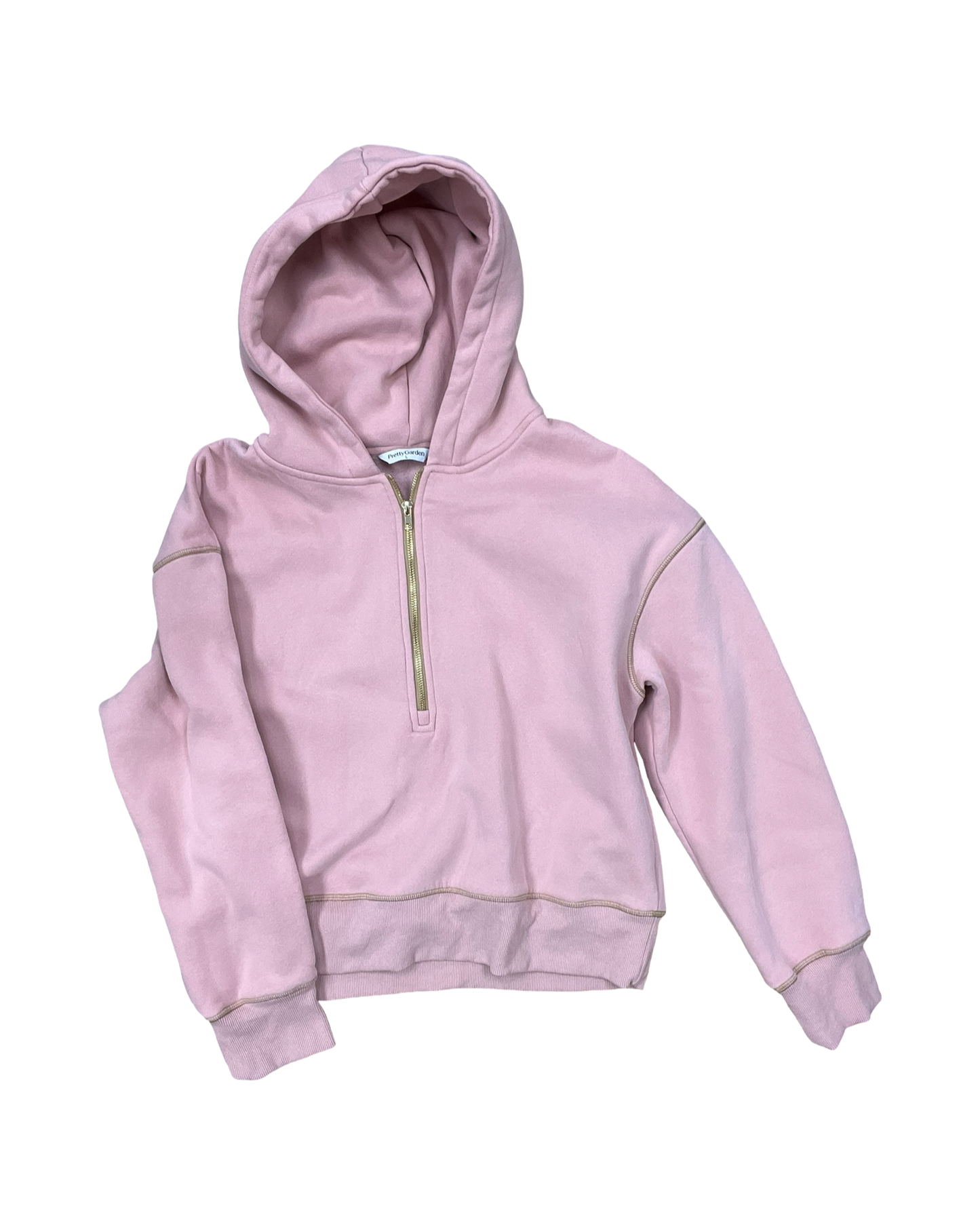 Sweatshirt Hoodie By Prettygarden In Pink, Size:L