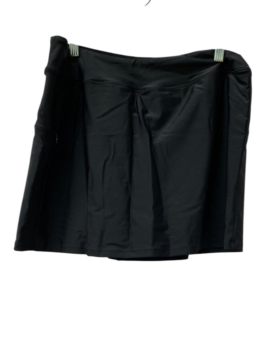 Athletic Skort Rellegica   In Black, Size:Xl