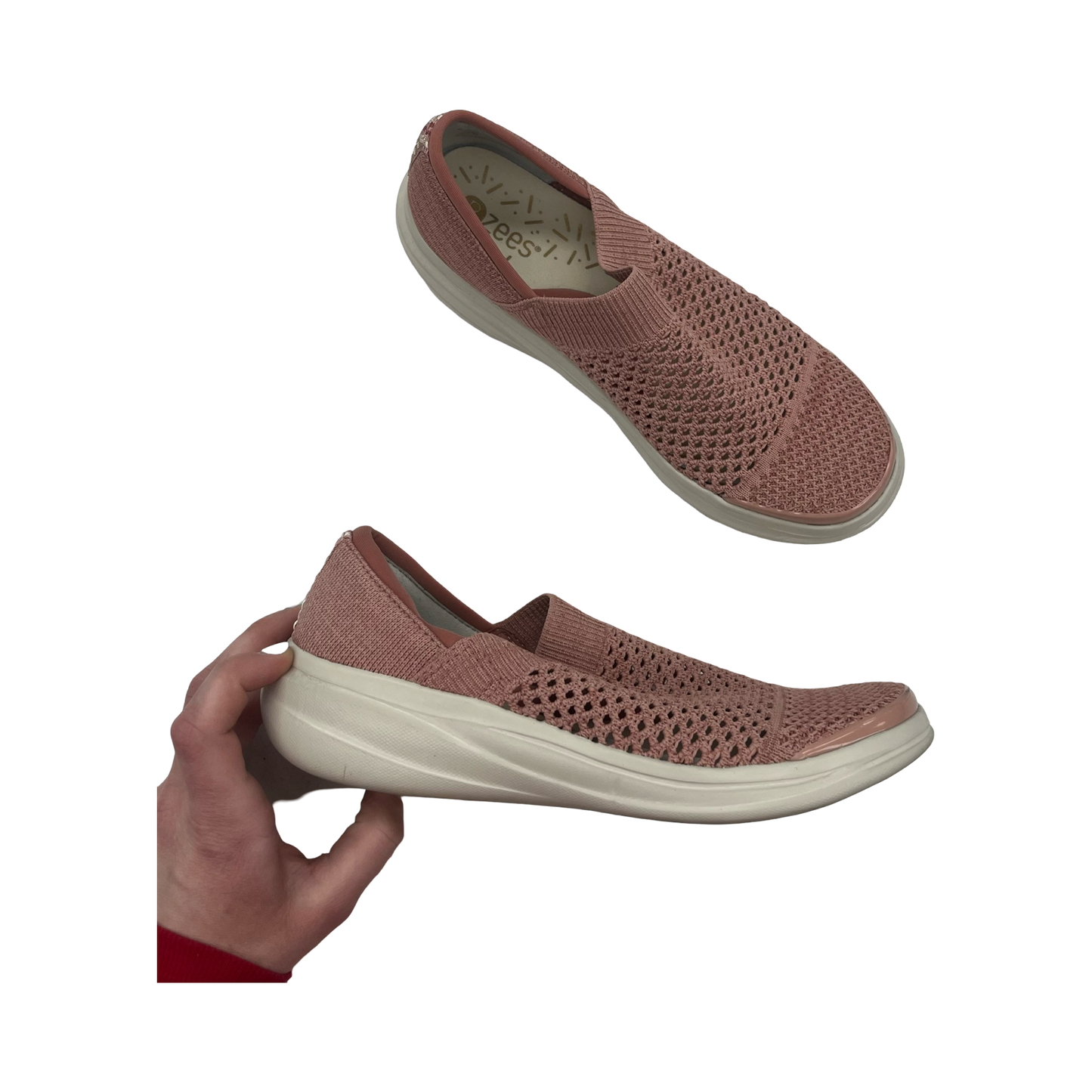 Shoes Sneakers By Bzees In Pink, Size:6.5