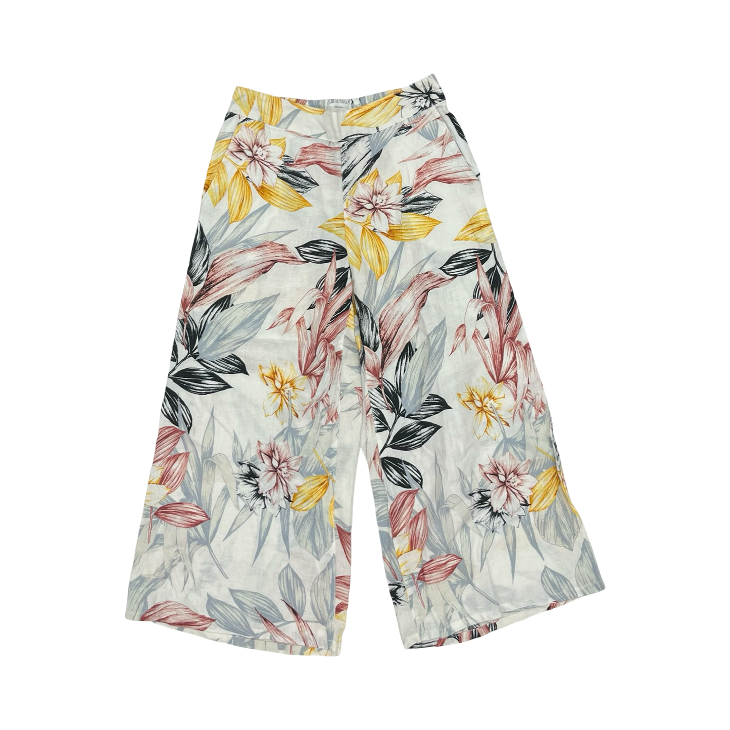 Pants Wide Leg By C And C In Floral Print, Size:S
