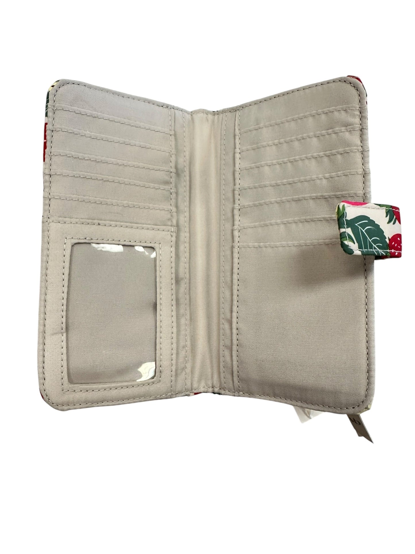 Wallet By Vera Bradley In Pink & Tan, Size:Medium
