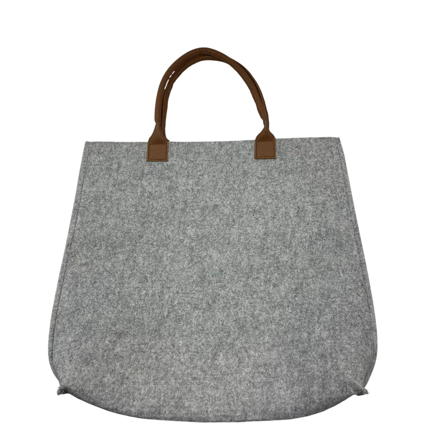 GREY TOTE by CLOTHES MENTOR Size:LARGE