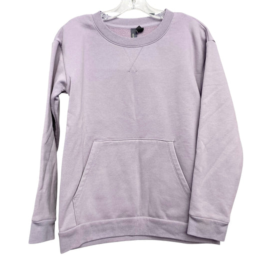 Athletic Sweatshirt Crewneck By Mondetta In Purple, Size:S