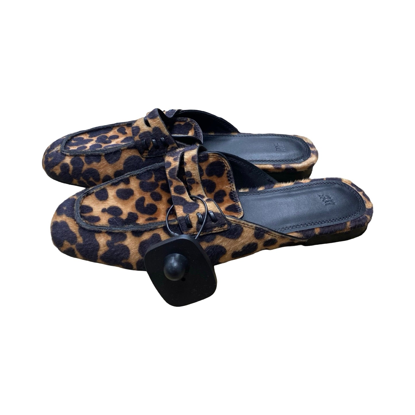 Shoes Flats By H&M In Animal Print, Size:6.5