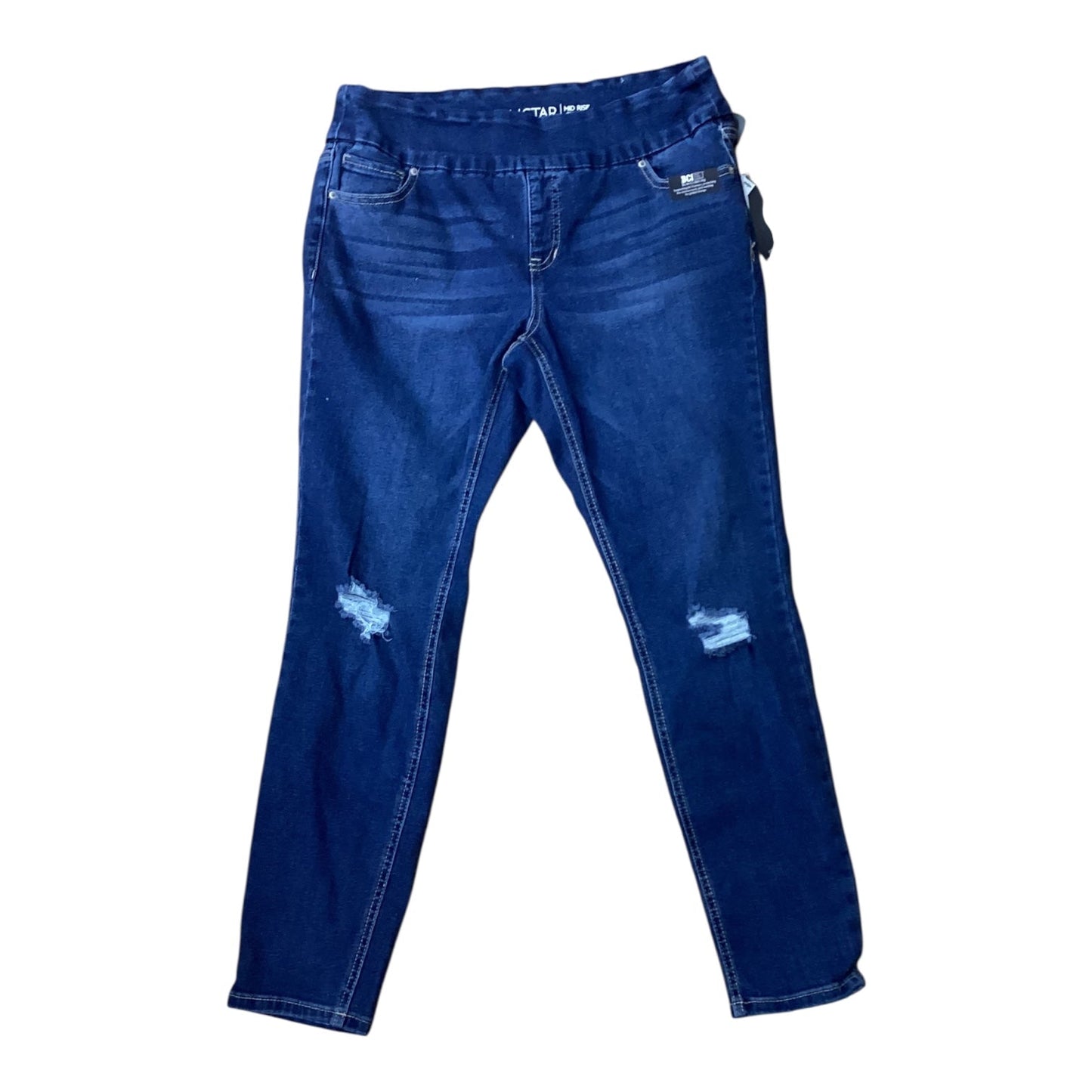 Jeans Jeggings By Clothes Mentor In Blue Denim, Size:12