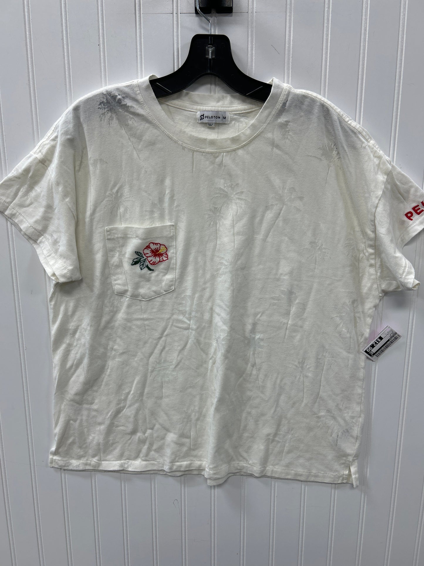Top Ss By Peloton In Cream, Size:M