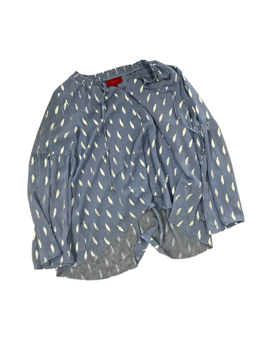 Top Ls By Jennifer Lopez In Blue, Size:L