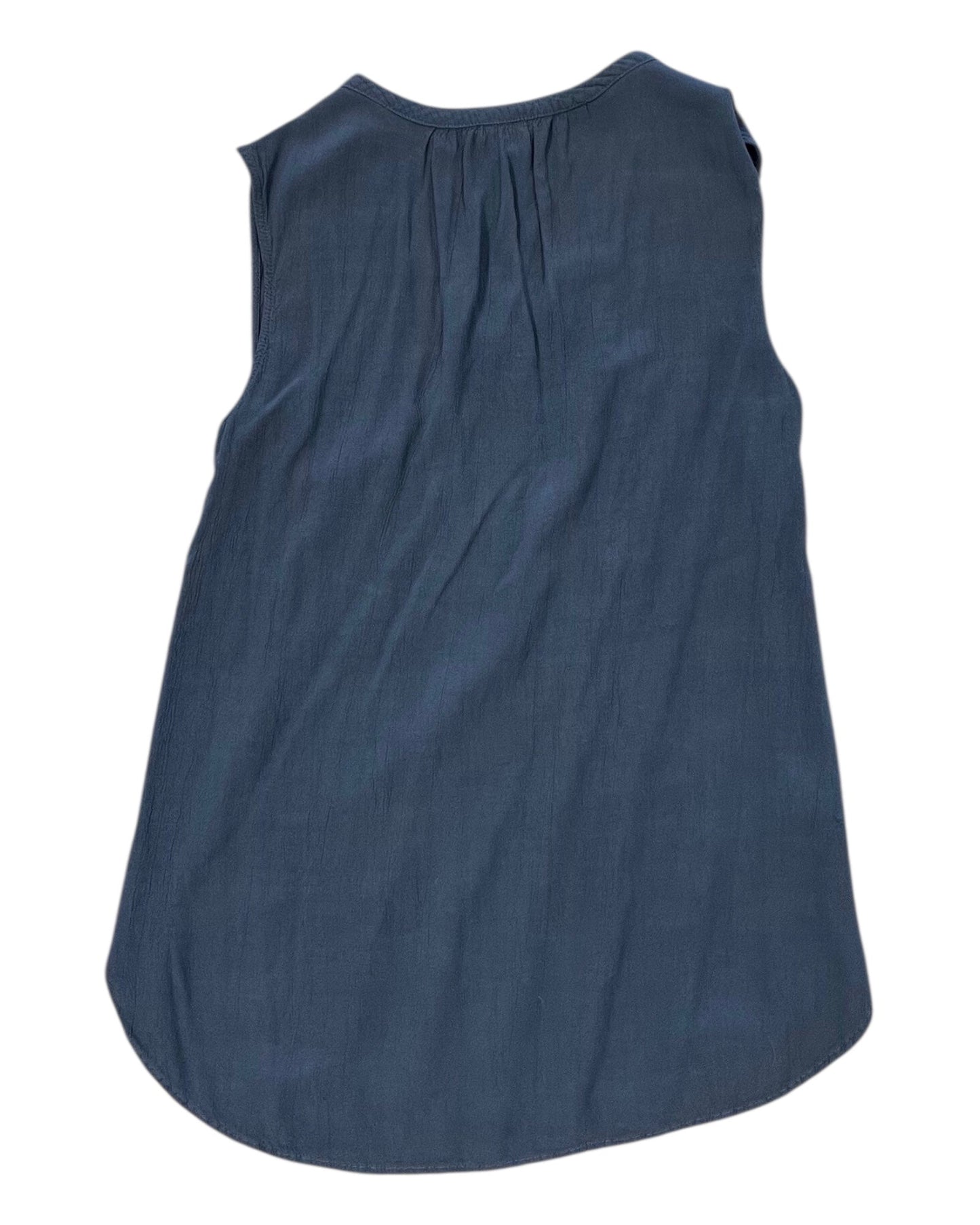 Top Sleeveless By Eddie Bauer In Grey, Size:S